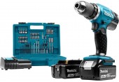 Makita DDF453SFX1 Aku vŕtací skrutkovač s príslušenstvom Li-ion LXT (2x3,0Ah/18V)