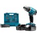 Makita DDF453SFX1 Aku vŕtací skrutkovač s príslušenstvom Li-ion LXT (2x3,0Ah/18V)