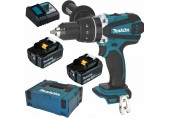 Makita DDF458RTJ Aku vŕtací skrutkovač Li-ion LXT (18V/2x5,0Ah) Makpac