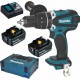 Makita DDF458RTJ Aku vŕtací skrutkovač Li-ion LXT (18V/2x5,0Ah) Makpac