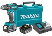 Makita DDF485RFE Aku vŕtací skrutkovač (18 V, 2× 3 Ah, kufor)
