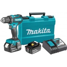 Makita DDF485RFE Aku vŕtací skrutkovač (18 V, 2× 3 Ah, kufor)