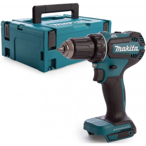 Makita DDF485ZJ Aku bezuhlíkový skrutkovač Li-ion LXT 18V + Makpac (bez aku)