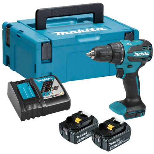 Makita DDF490RTJ Akumulátorový bezuhlíkový skrutkovač Li-ion LXT (18V / 2x 5,0Ah) Makpac