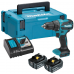 Makita DDF490RTJ Akumulátorový bezuhlíkový skrutkovač Li-ion LXT (18V / 2x 5,0Ah) Makpac