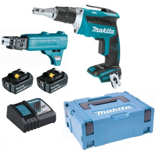 Makita DFS452TJX2 Aku skrutkovač Li-ion LXT (18V/2x 5,0Ah) Makpac Makita DFS452TJX2 Aku skrutkovač Li-ion LXT (18V/2x 5,0Ah) Makpac