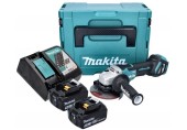 Makita DGA515RTJ Aku úhlová brúska 125mm Li-ion (18V/2x 5,0 Ah) Makpac