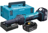 Makita DGD800RTJ Aku priama brúska Li-ion LXT 18V/5,0Ah, Makpac
