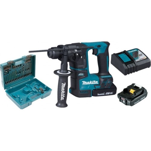 Makita DHR171RAX3 Aku vŕtacie kladivo SDS-Plus Li-ion 18V (2x 2,0Ah) kufor Makita DHR171RAX3 Aku vŕtacie kladivo SDS-Plus Li-ion 18V (2x 2,0Ah) kufor