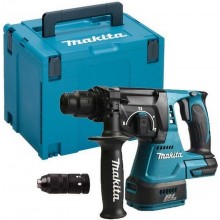 Makita DHR243ZJ Aku kombinované kladivo Li-ion 18V, bez aku + Makpac 4