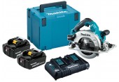 Makita DHS783T2JU Aku okružná píla s AWS, 190mm, Li-ion LXT (2x18V/5,0Ah) + MAKPAC