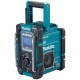 Makita DMR301 Aku rádio s nabíjačkou, DAB, Bluetooth, Li-ion CXT 10,8/12V,LXT14,4/18V Z