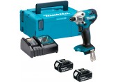 Makita DTD156RTJ Aku rázový skrutkovač 1/4" Li-ion LXT (18V/2x5,0Ah) Makpac
