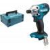 Makita DTD156ZJ Aku rázový skrutkovač 1/4" Li-ion LXT 18V, bez aku+Makpac 2