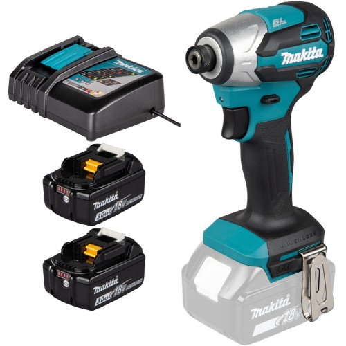 Makita DTD158RFJ Akumulátorový rázový uťahovač 1/4" Li-ion LXT (2x 18V/3,0Ah) Makpac Makita DTD158RFJ Akumulátorový rázový uťahovač 1/4" Li-ion LXT (2x 18V/3,0Ah) Makpac