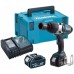 Makita DTW450RTJ Aku rázový uťahovač 1/2" Li-ion LXT 18V/5,0Ah, Makpac