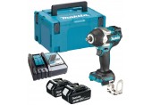 Makita DTW700RTJ Aku rázový uťahovák 1/2 "Li-ion LXT (2x18V/5,0Ah) Makpac 2