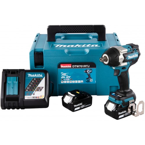 Makita DTW701RTJ Akumulátorový rázový uťahovák 1/2" Li-ion LXT 18V/5,0Ah