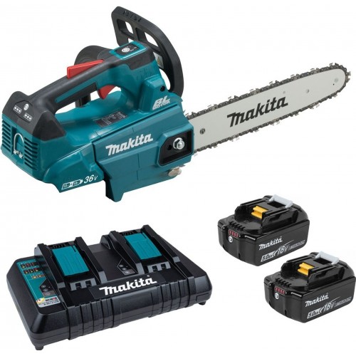 Makita DUC306PT2B Aku reťazová píla Li-ion LXT (2x18V/5,0Ah)