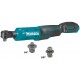 Makita DWR180Z Aku račňový uťahovák 47,5 Nm, 800 U/min, 1/4" a 3/8" (18V), bez aku
