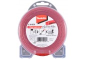 Makita E-01828 Struna nylonová 2,7mm, červená, 15m, špeciálne pre aku stroje