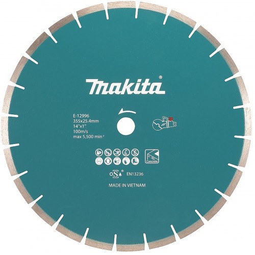 Makita E-12996 Diamantový kotouč na beton 355x25,4mm