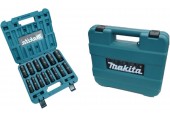 Makita sada nástrčných kľúčov predĺžených 1/2" štvorhran Impact Black 14ks E-16586