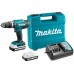 Makita HP488DWAE Aku príklepový skrutkovač Li-ion (18V/2x2,0Ah) kufor