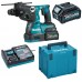 Makita HR002GM202 Aku kladivo s výmenným skľučovadlom a AWS Li-ion XGT, 2x 40V/4,0Ah