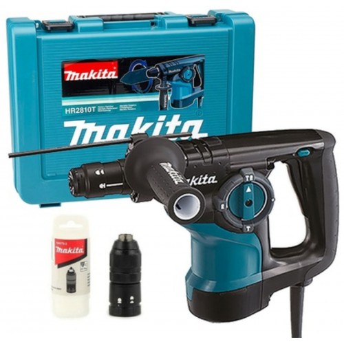 Makita HR2810T Kombinované kladivo s výmenným skľučovadlom (800W/2,9J)+kufor