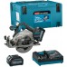 Makita HS012GD201 Aku okružná píla 165mm Li-ion XGT (2x2,5Ah/40V) Makpac