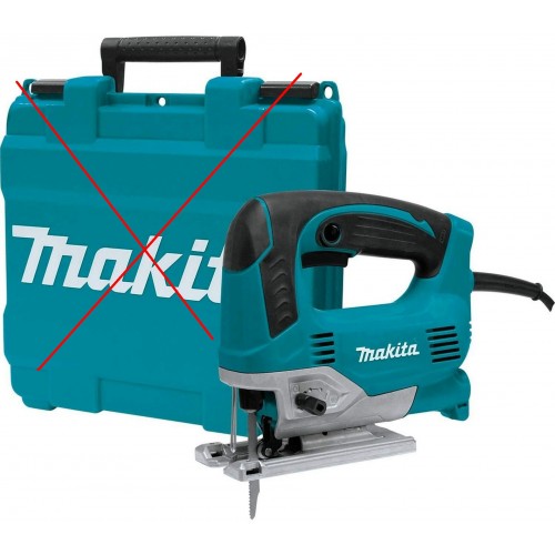 BAZÁR Makita JV0600K Priamočiara píla s reguláciou a predkyvu PO SERVISE, BEZ KUFRA !!
