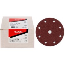 Makita P-37649 brúsny papier suchý zips 150mm 6 dier K400 50ks