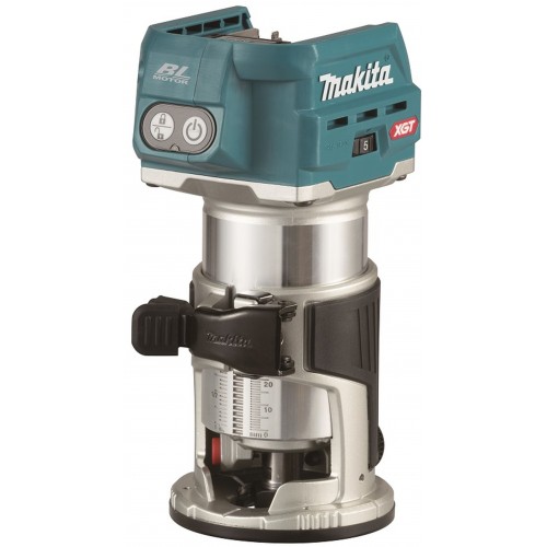 Makita RT001GZ17 Aku kombinovaná frézka s príslušenstvom Li-ion XGT 40V, bez aku