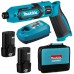 Makita TD022DSE Aku rázový šroubovák v tašce Li-ion 2x 7,2V/1,5Ah