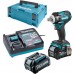 Makita TW004GD201 Aku rázový uťahovák 1/2"Li-ion XGT, 2x 40V/2,5Ah