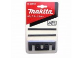 Makita D-07951 Obojstranný nôž s doštičkou HM (82 x 5,5 mm) (pár)