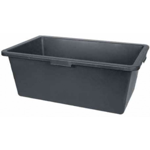 Maltovník obdĺžnikový 60l, čierny S0109