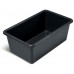 Kistenberg CONTAINER Maltovník hranatý 60l, čierny KCO60