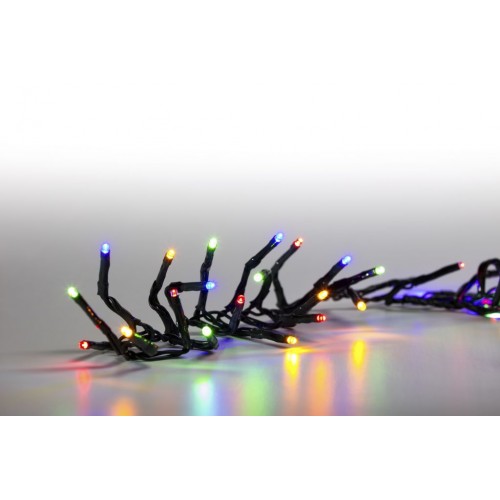 MARIMEX reťaz svetelný 400 LED 20 m farebná, zelený kábel, 8 funkcií 18000077 MARIMEX reťaz svetelný 400 LED 20 m farebná, zelený kábel, 8 funkcií 18000077