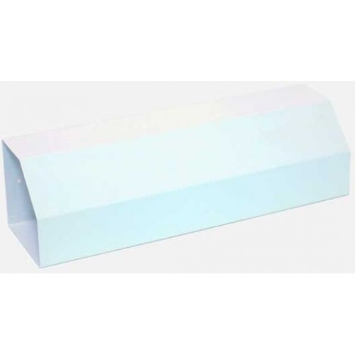 MARS - schránka na noviny pozinkovaný plech 6316 - biela 6316B