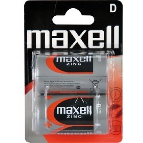 MAXELL Zinkovo-mangánová batéria R20 2BP Zinc 2x D 35009853