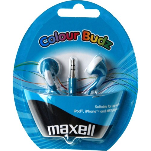 MAXELL 303359 COLOUR BUDZ BLUE Slúchadlá 35040213 MAXELL 303359 COLOUR BUDZ BLUE Slúchadlá 35040213