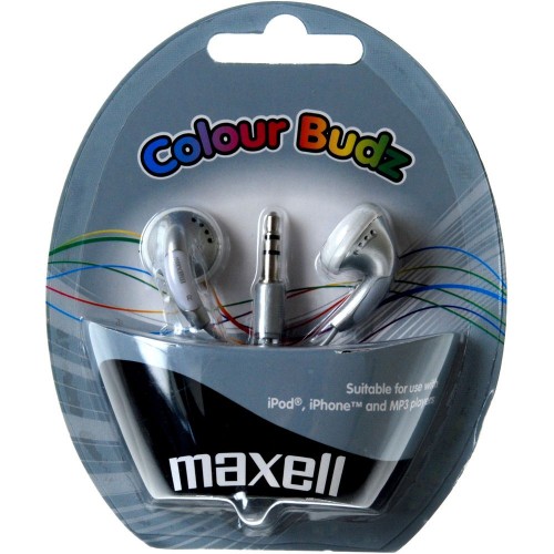 MAXELL 303362 COLOUR BUDZ SILVER Slúchadlá 35040216 MAXELL 303362 COLOUR BUDZ SILVER Slúchadlá 35040216