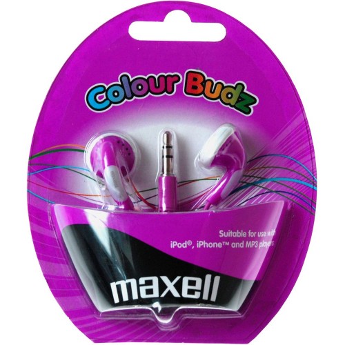 MAXELL 303364 COLOUR BUDZ PURPLE Slúchadlá 35040218