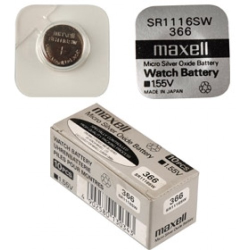 MAXELL Hodinková batéria SR 1116SW / 366 LD WATCH 35009676 MAXELL Hodinková batéria SR 1116SW / 366 LD WATCH 35009676