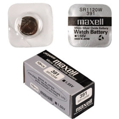 MAXELL Hodinková batéria SR 1120W / 391 HD WATCH 35009686 MAXELL Hodinková batéria SR 1120W / 391 HD WATCH 35009686