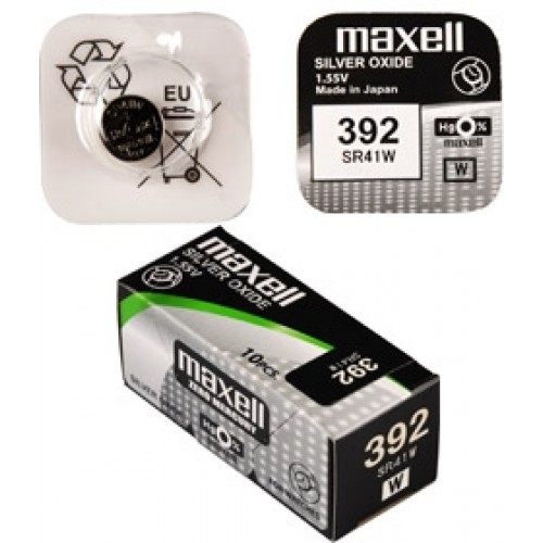 MAXELL Hodinková batéria SR 41W / 392 HD WATCH 35009704 MAXELL Hodinková batéria SR 41W / 392 HD WATCH 35009704