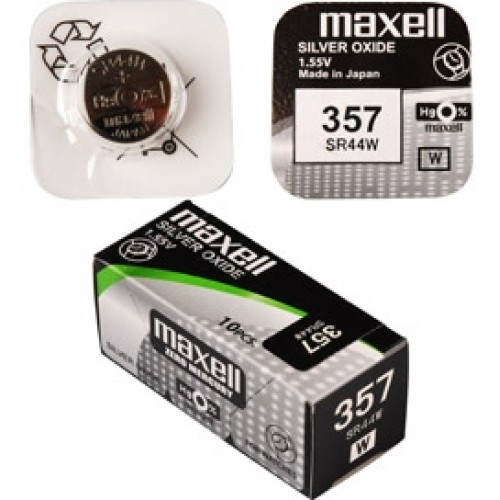 MAXELL Hodinková batéria SR 44W / 357 HD WATCH 35009715 MAXELL Hodinková batéria SR 44W / 357 HD WATCH 35009715