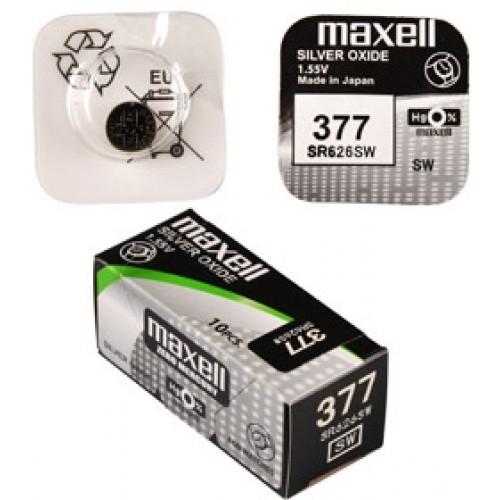 MAXELL Hodinková batéria SR 626SW / 377 LD WATCH 35009740 MAXELL Hodinková batéria SR 626SW / 377 LD WATCH 35009740